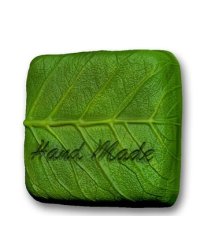 Пластиковая форма "Квадрат лист Hand Made"