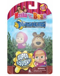 Игрушка-мялка "Маша и Медведь"