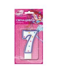 Свеча-цифра "7" "Winx"