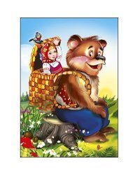 Пазлы "Маша и медведь", изолон, формат А5, 12 элементов