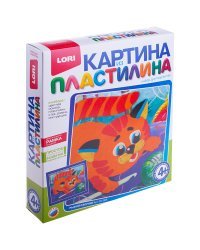 Картина из пластилина "Рыжий озорник". Набор для творчества