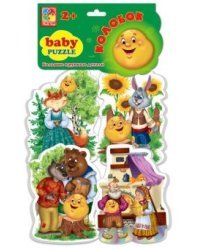 Мягкие пазлы "Baby puzzle. Сказки. Колобок"