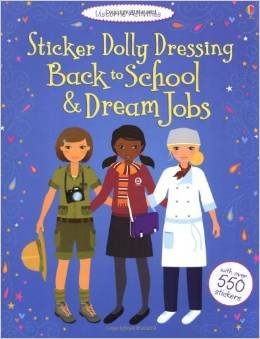 Sticker Dolly Dressing Back to School &amp; Dream Jobs