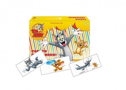 Обложка книги «Ассоциации-половинки "Tom &amp; jerry. Том и джерри-18"»