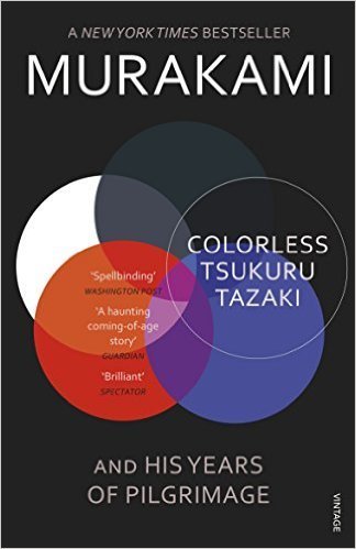 Обложка книги «Colorless Tsukuru Tazaki and His Years of Pilgrimage» — Murakami Haruki, ISBN 9780099590378
