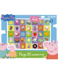 Пазл-супер макси "Peppa Pig. Герои и предметы", 35 элементов, арт. 01546