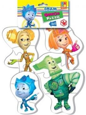 Обложка книги «Мягкие пазлы "Baby puzzle. Фиксики. Папус"»