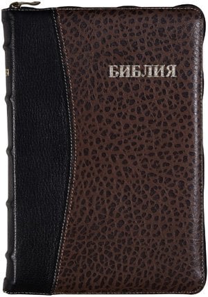 Библия (078ZTIDT) черная на молнии