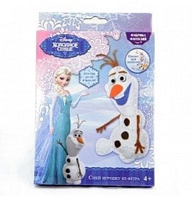 Сшей игрушку "Disney. Холодное сердце. Олаф" (с пищалкой внутри)