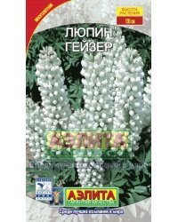 Семена. Люпин "Гейзер", белый, многолетний (вес: 0,5 г)