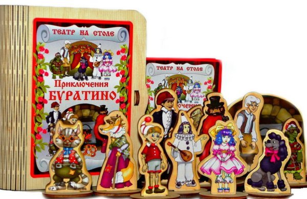 Театр на столе "Буратино", артикул 7740