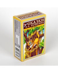 Пластмассовые кубики-картинки "Сказки Пушкина", 6 штук