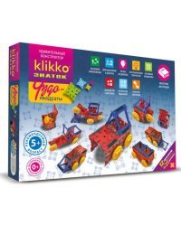 Конструктор "KLIKKO. Чудо-квадраты 12 в 1" (21 деталь)