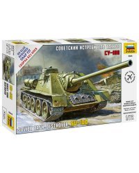 Сборная модель "Советская САУ "СУ-100""