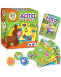 Игра настольная Лото "Ферма"