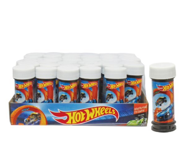 Обложка книги «Мыльные пузыри "Hot Wheels", 50 мл»