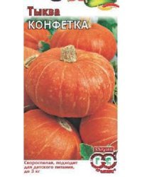 Семена. Тыква "Конфетка" (вес: 1,0 г)