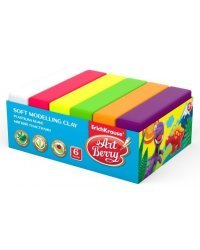 Пластилин мягкий &quot;Artberry. С Алоэ Вера&quot;, 6 цветов, 300 грамм