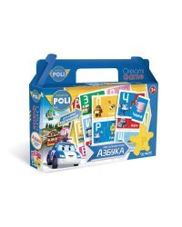 Настольная игра "Robocar. Азбука", арт. 02351