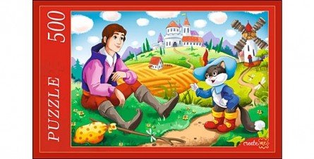 Обложка книги «Пазлы "Кот в сапогах", 500 элементов»