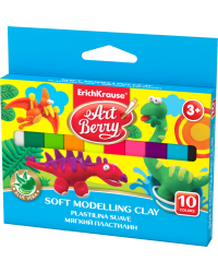 Мягкий пластилин &quot;ArtBerry с Алоэ Вера&quot;, 10 цветов, 150 грамм