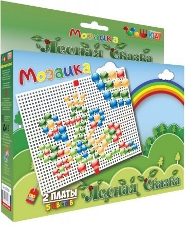 Обложка книги «Мозаика "Цветные сказки. Лесная сказка"»