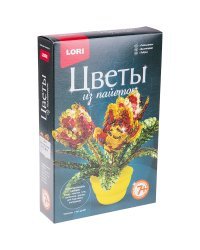 Цветы из пайеток "Тюльпаны"
