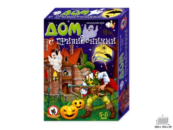 Игра настольная "Дом с привидениями" Игра настольная "Дом с привидениями"