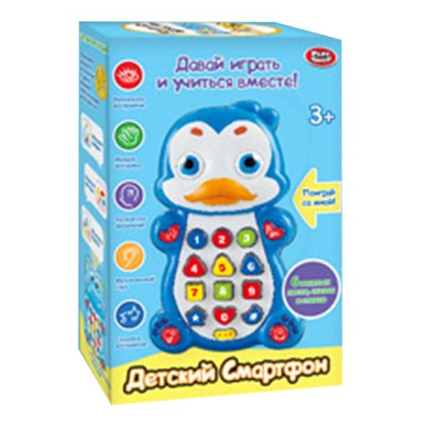 Обложка книги «Детский смартфон, арт. 7614»