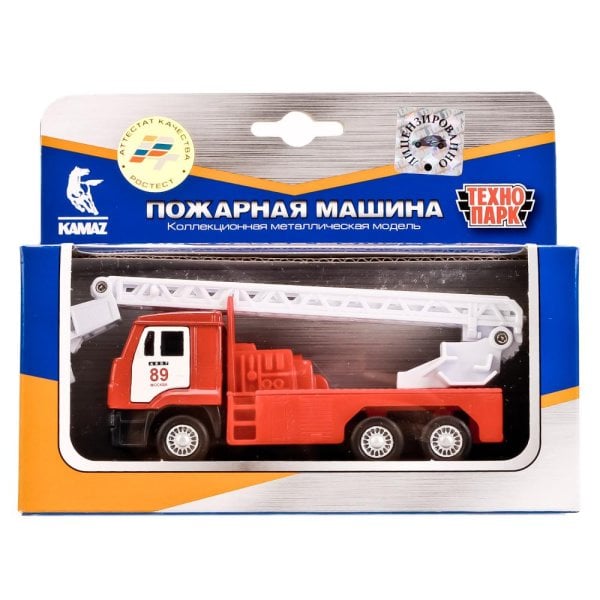 Машина "Камаз. Пожарная", инерционная