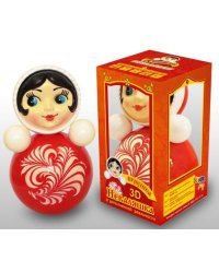 Игрушка-неваляшка 3D, 26 см