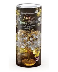 Набор креативного творчества Tree happiness "Дерево из пайеток, монеток", денежное