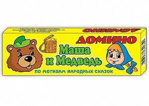 Обложка книги «Домино "Маша и Медведь"»