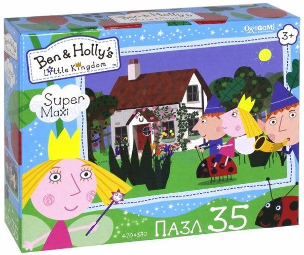 Пазл-35 maxi "Ben &amp; Holly. Вперед, Гастон!"