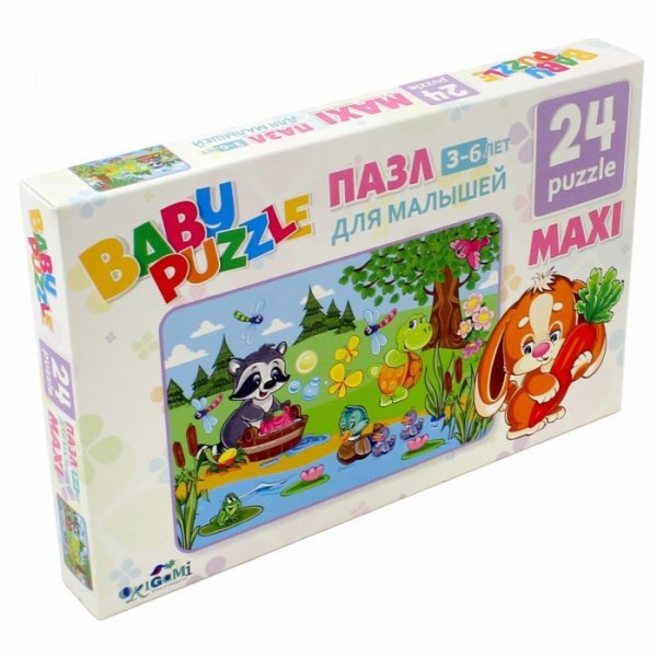 Обложка книги «Пазл-maxi "Большая стирка", 24 элемента», ISBN 4680293029856