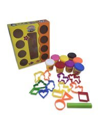 Набор "Масса для лепки" (8 баночек с аксессуарами)