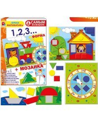 Настольная игра "Форма + мозаика"
