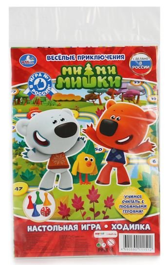 Обложка книги «Настольная игра "Ми-ми-мишки"»