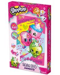 Пазл Shopkins "Веселая компания", 104 элемента