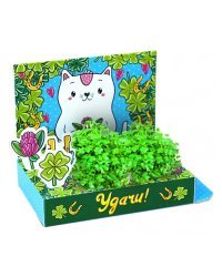 Подарочный набор для выращивания "Удачи!", 16x8x3 см