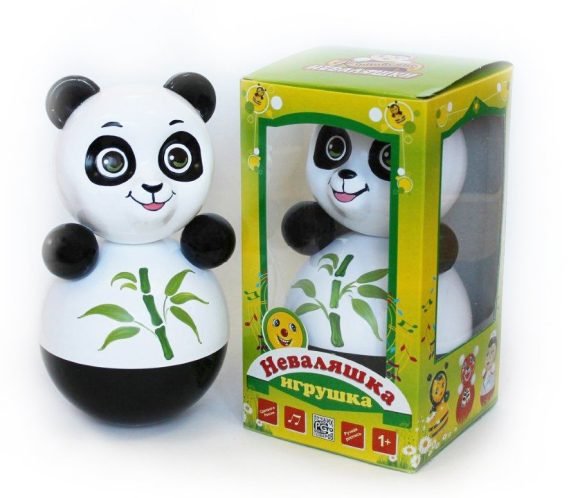 Игрушка-неваляшка "Панда", 22 см