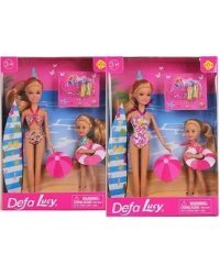 Кукла "Defa Lucy" с пляжными аксессуарами