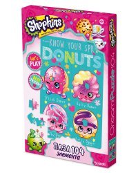 Пазл Shopkins "Команда Шопкинсов", 104 элемента
