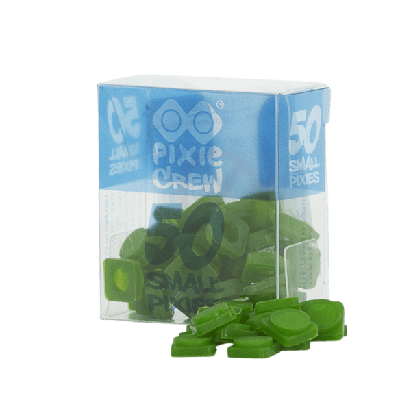 Набор силиконовых элементов для создания картинок "Pixie Crew" (50 штук, тёмно-зелёный)