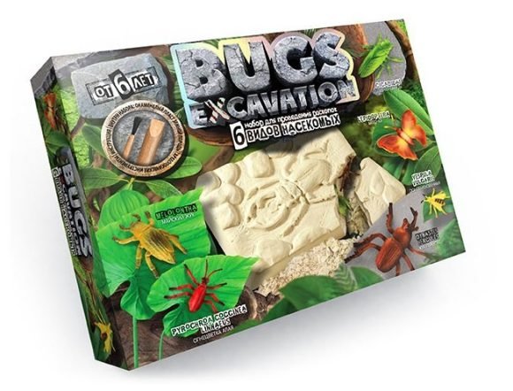 Набор для проведения раскопок "Bugs Excavation. Насекомые"