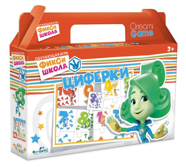 Настольная игра "Фиксики. Циферки", арт. 03482