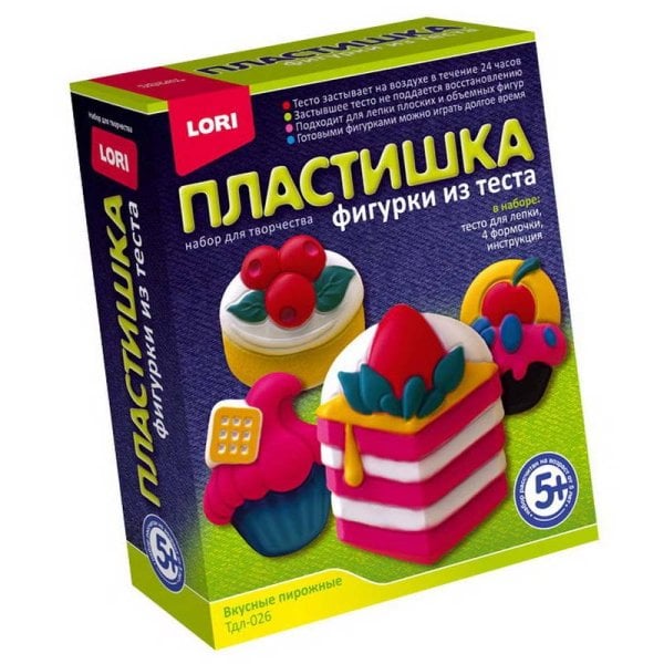 Набор для творчества "Пластишка. Вкусные пирожные"