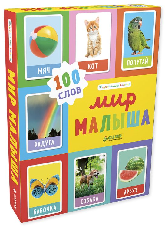 Познаем мир вместе. Мир малыша. 100 слов