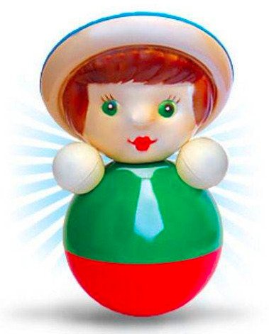 Обложка книги «Игрушка-неваляшка "Антон"»