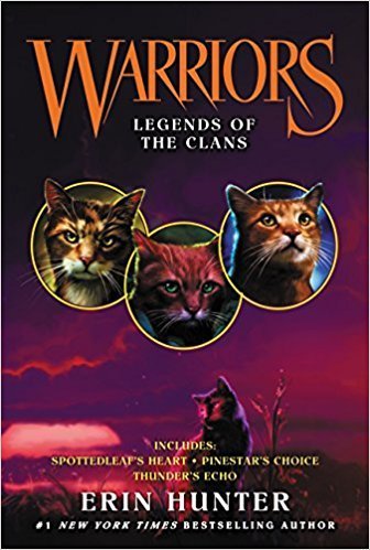 Обложка книги «Warriors: Legends of the Clans», ISBN 9780062560872